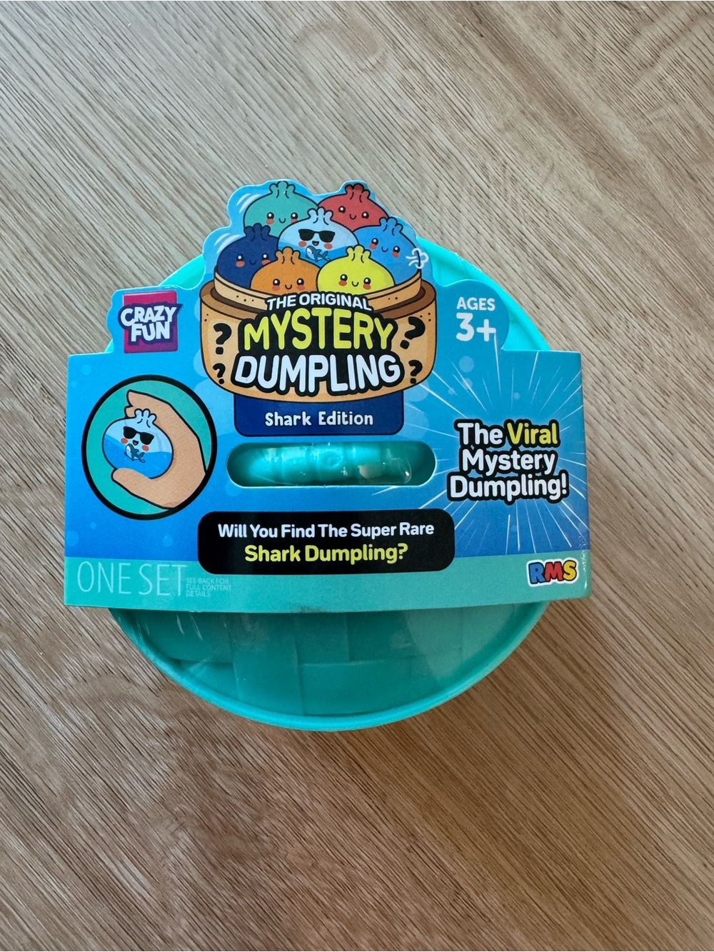 Authentic RMS Shark Dumpling Galaxy Edition Mystery Squishy New Sealed